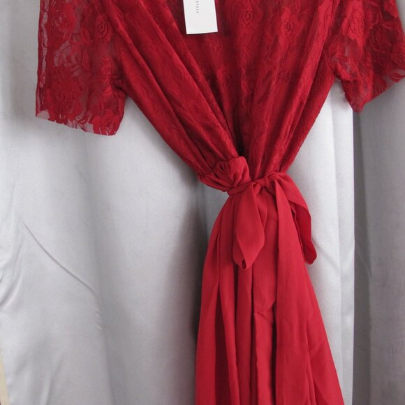 NWT - Rose Gal Red Dress - XL - Picture 3 of 14